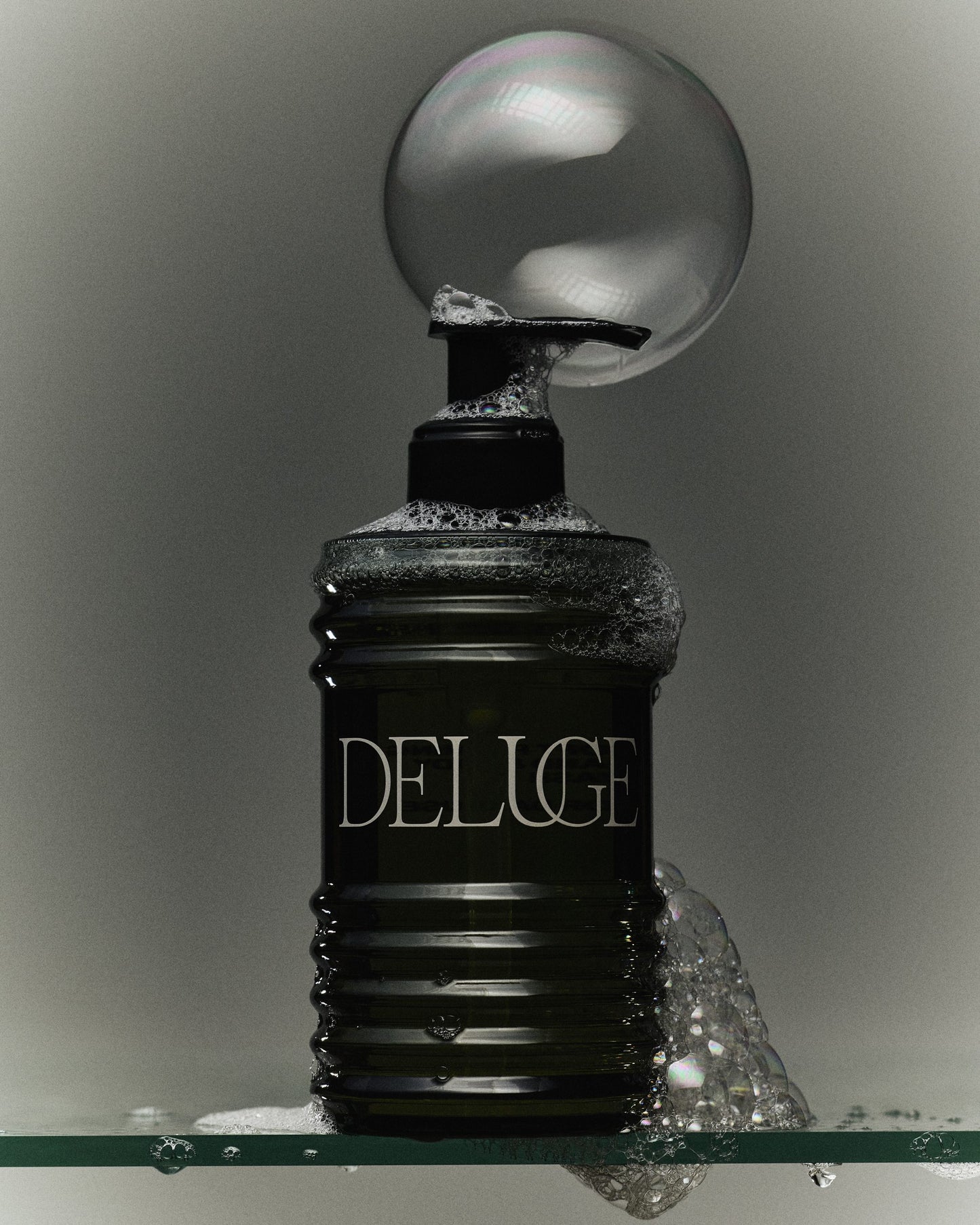 Foam bell shower gel