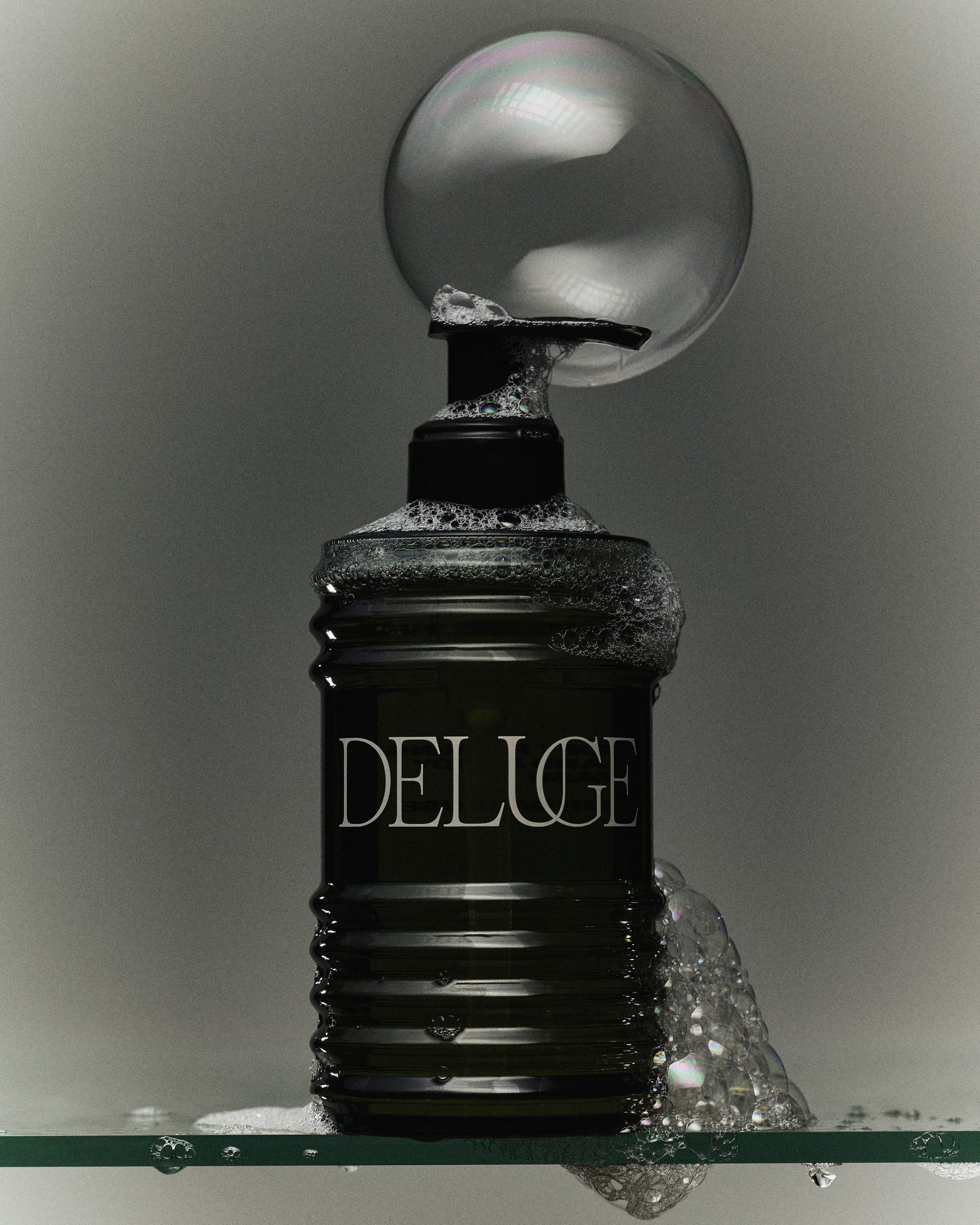 Foam bell shower gel